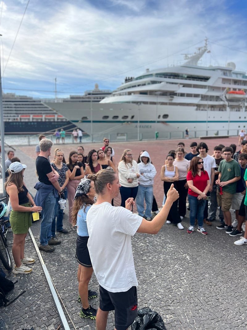 Cigarette butts, cleanups, and community: The Trash Traveler in Madeira