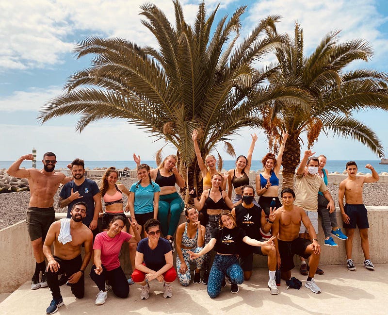 “It Started with Burpees” the story of Madeira Friends