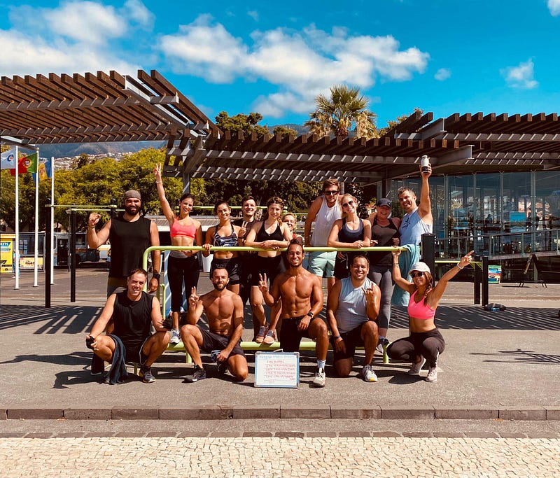 “It Started with Burpees” the story of Madeira Friends