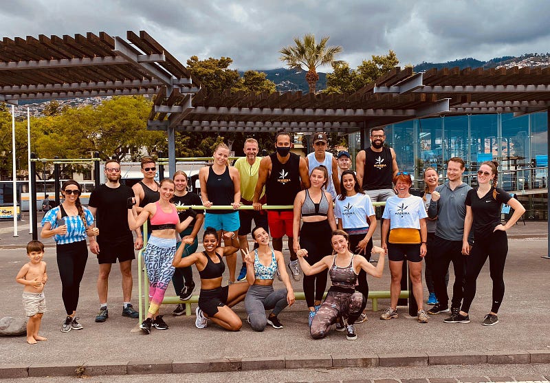 “It Started with Burpees” the story of Madeira Friends
