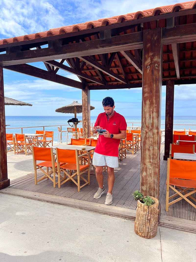 Madeira Friends clean beach at Praia Formosa