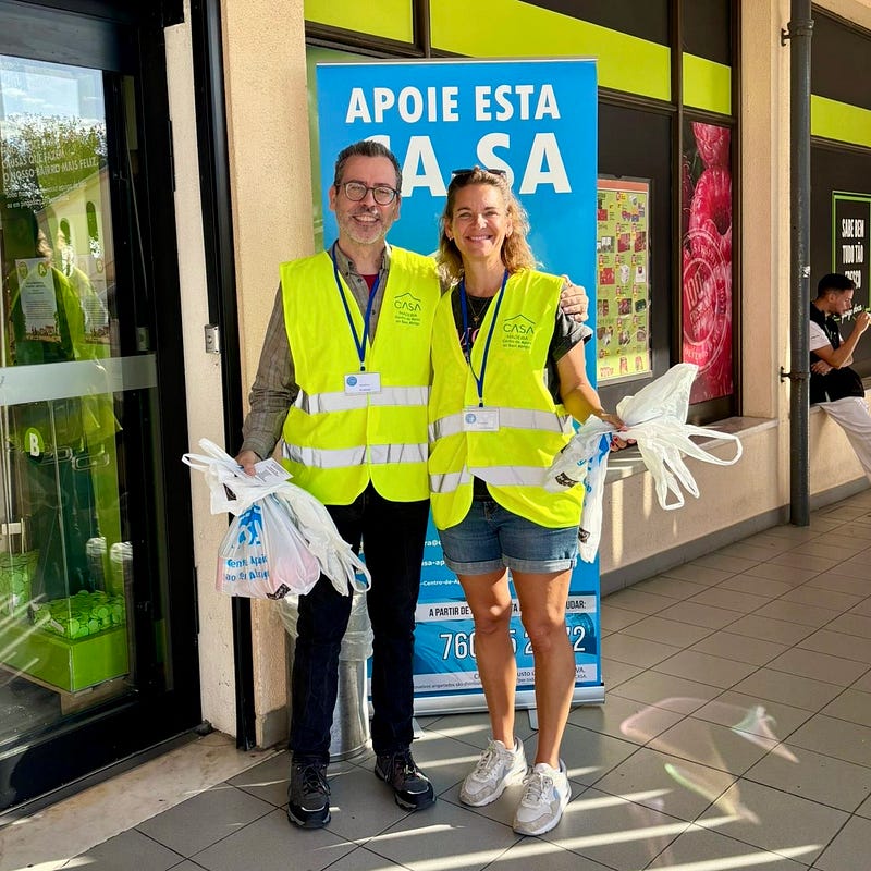 Madeira Friends join CASA for food drive at Pingo Doce