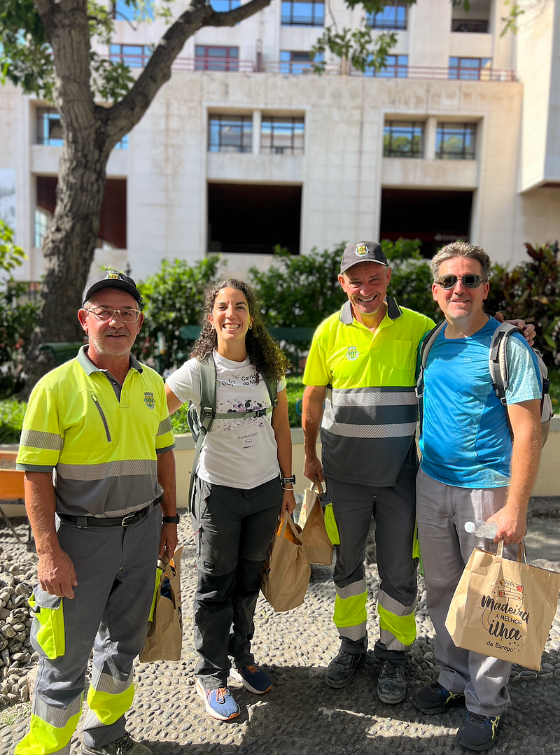 Paver for a day: when locals and internationals unite to celebrate Madeiran Heritage