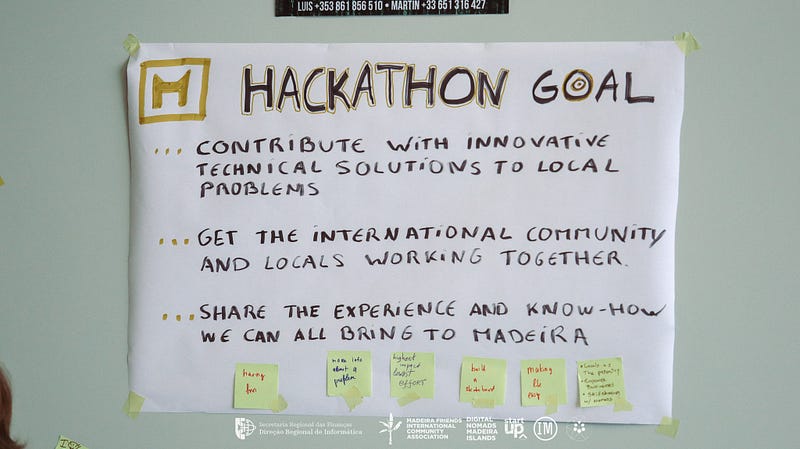 THE FIRST HACKATHON IN MADEIRA — Year 2022